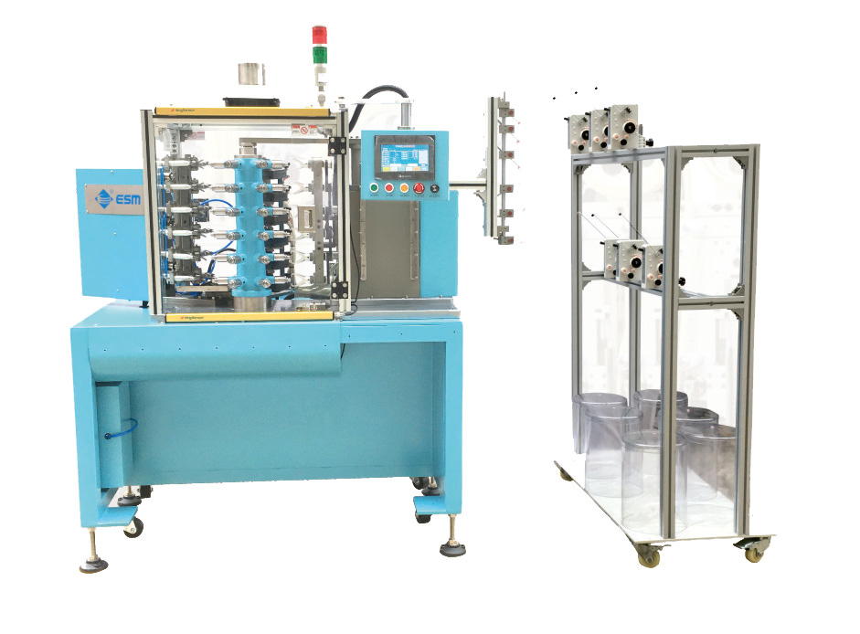 E-666-C  Automatic Station Type Six Axis Flying Fork Winding Machine